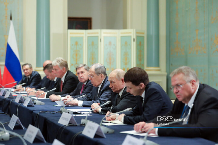 دیدار روسای جمهور ایران و روسیه