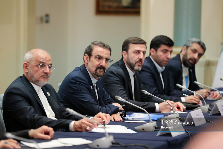 دیدار روسای جمهور ایران و روسیه