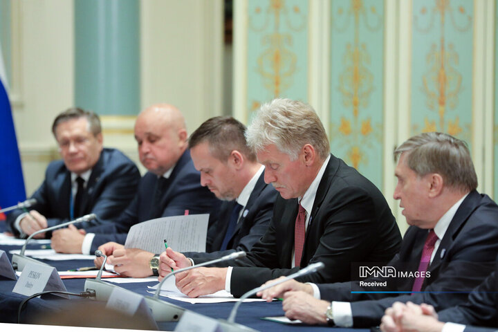 دیدار روسای جمهور ایران و روسیه