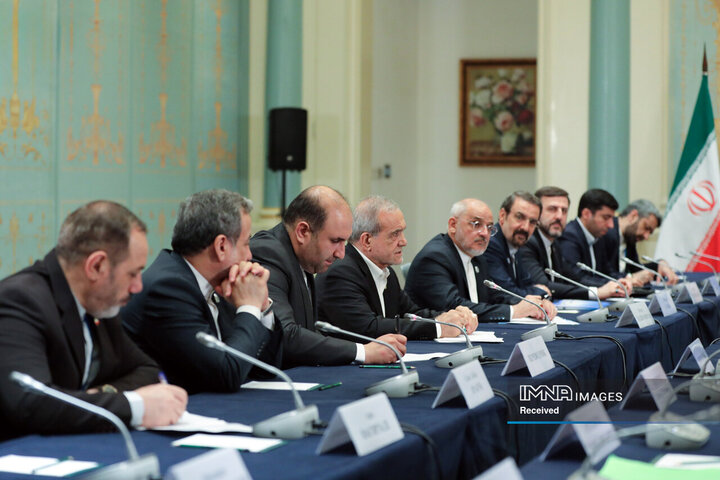 دیدار روسای جمهور ایران و روسیه