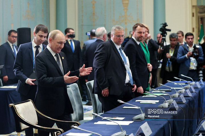 دیدار روسای جمهور ایران و روسیه