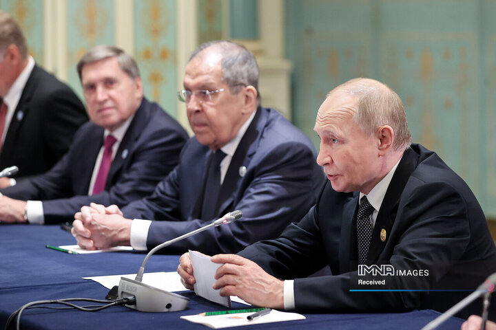 دیدار روسای جمهور ایران و روسیه