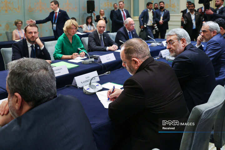 دیدار روسای جمهور ایران و روسیه