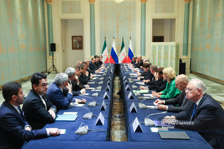دیدار روسای جمهور ایران و روسیه