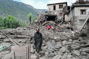 تصاویری از زلزله افغانستان