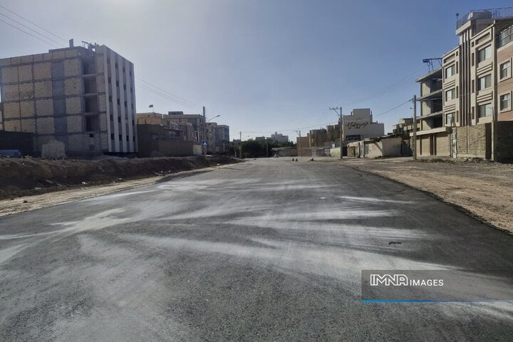 اجرای عملیات خیابان‌سازی ورودی محله سمسور تکمیل شد