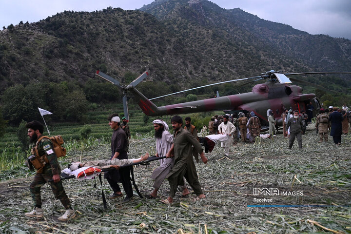 تصاویری از زلزله افغانستان