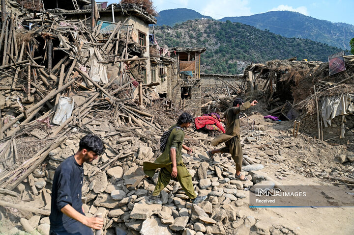 تصاویری از زلزله افغانستان