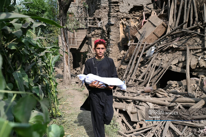تصاویری از زلزله افغانستان