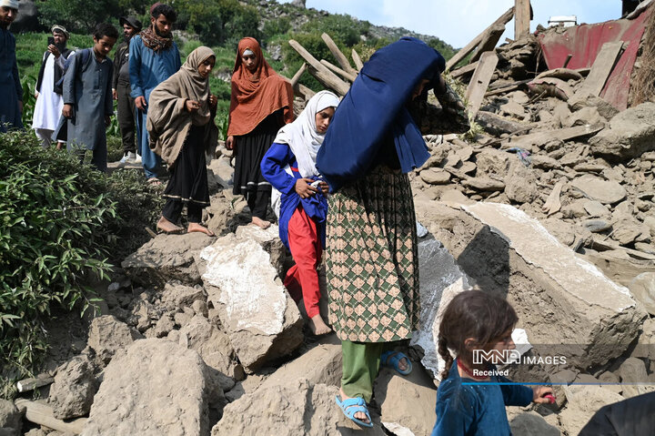 تصاویری از زلزله افغانستان