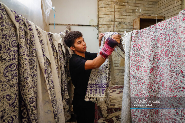 هنر چاپ سفره قلمکار