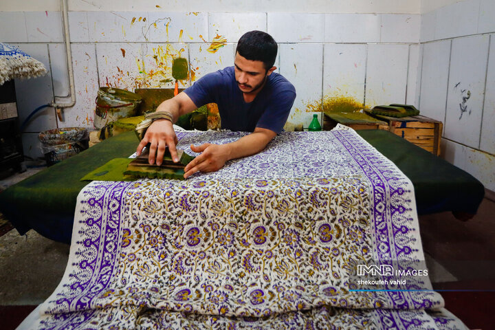 هنر چاپ سفره قلمکار