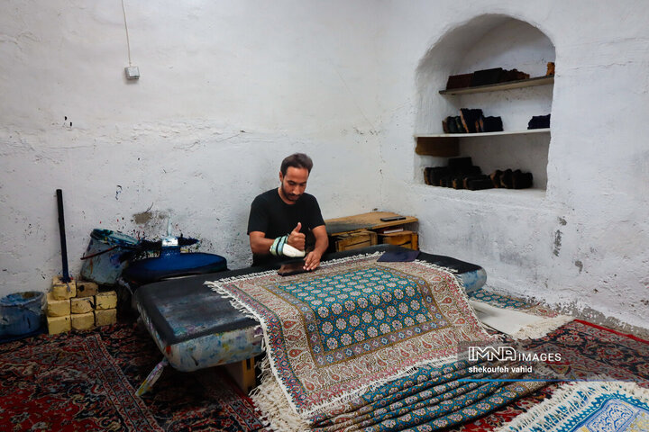 هنر چاپ سفره قلمکار