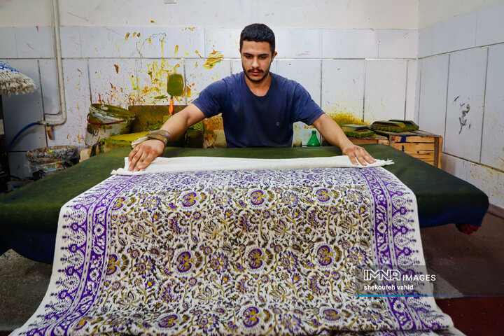 هنر چاپ سفره قلمکار