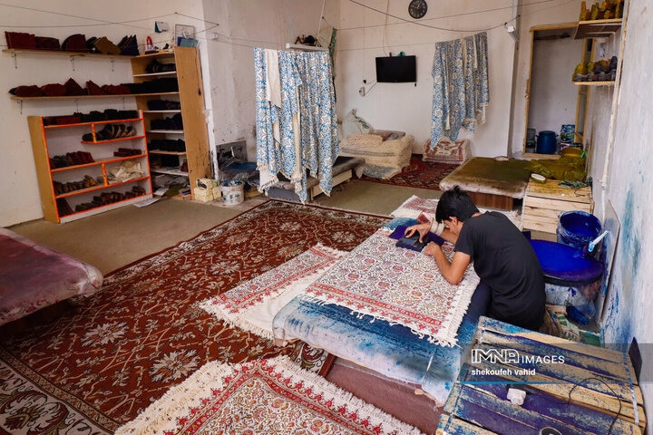 هنر چاپ سفره قلمکار