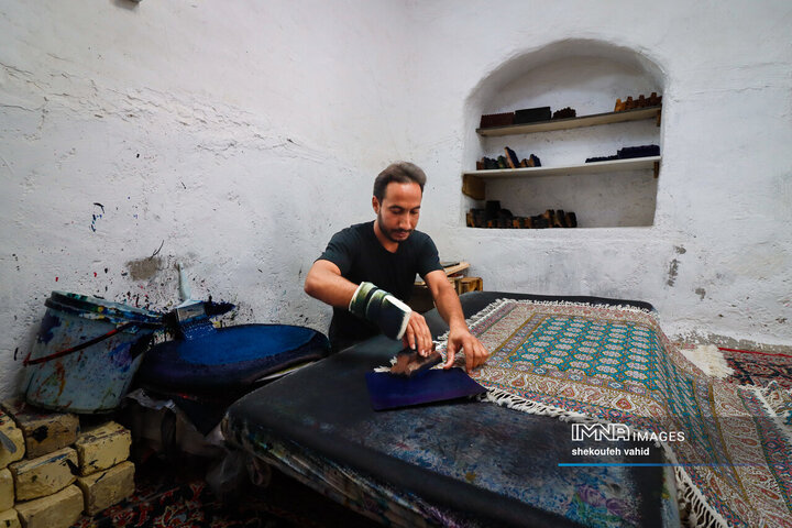 هنر چاپ سفره قلمکار