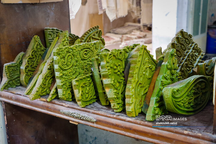 هنر چاپ سفره قلمکار