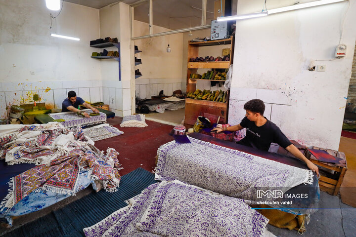 هنر چاپ سفره قلمکار