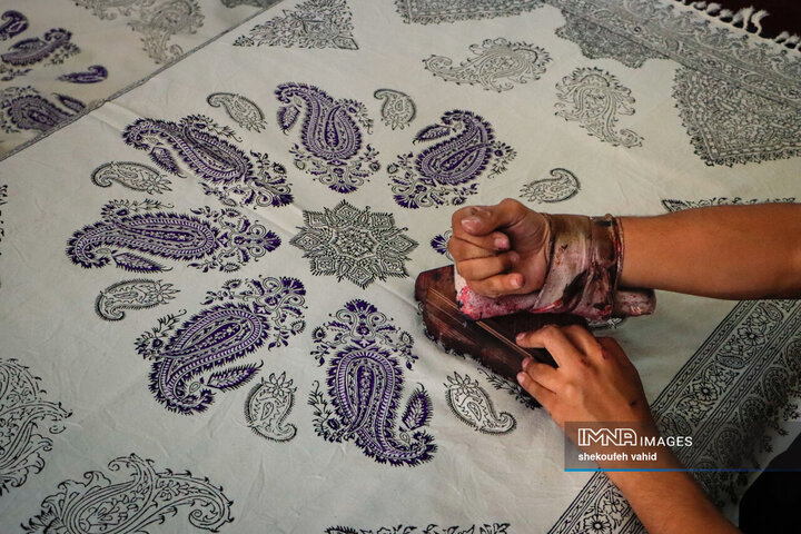 هنر چاپ سفره قلمکار