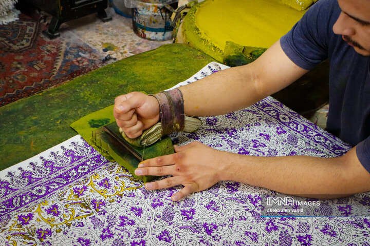 هنر چاپ سفره قلمکار