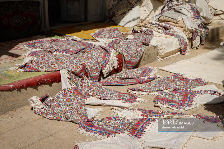 هنر چاپ سفره قلمکار