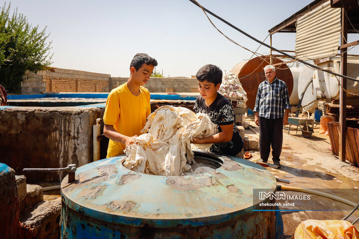 هنر چاپ سفره قلمکار