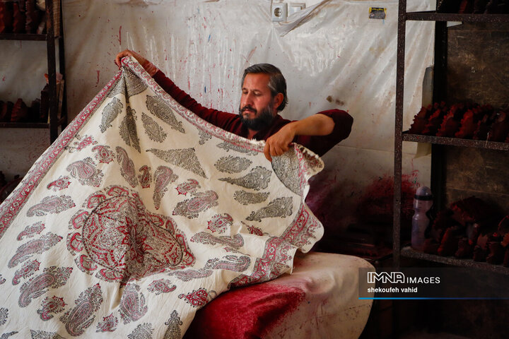 هنر چاپ سفره قلمکار