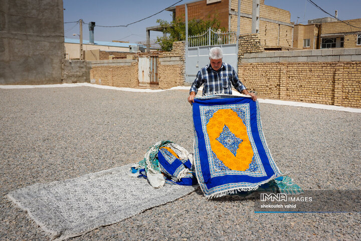 هنر چاپ سفره قلمکار