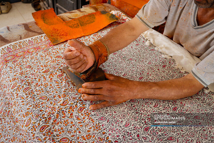 هنر چاپ سفره قلمکار