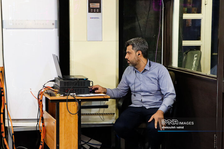 پشت صحنه برنامه تلویزیونی «اصفهان من»