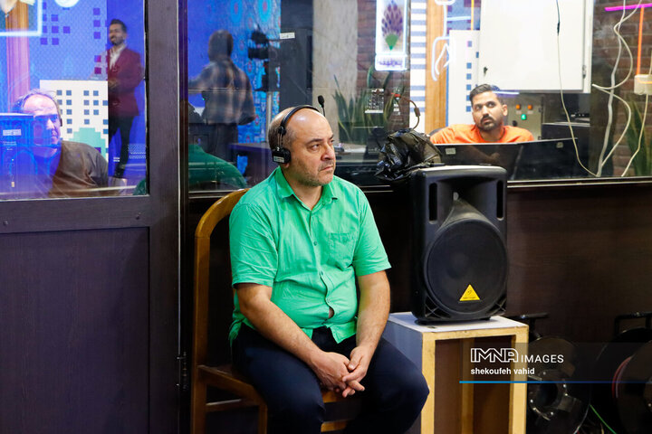 پشت صحنه برنامه تلویزیونی «اصفهان من»
