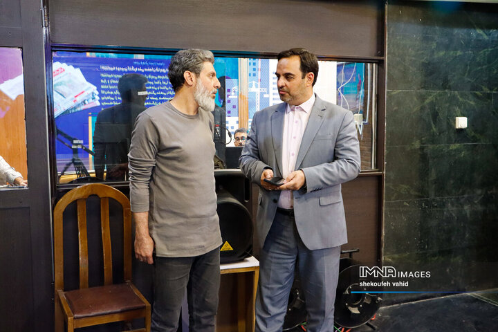 پشت صحنه برنامه تلویزیونی «اصفهان من»