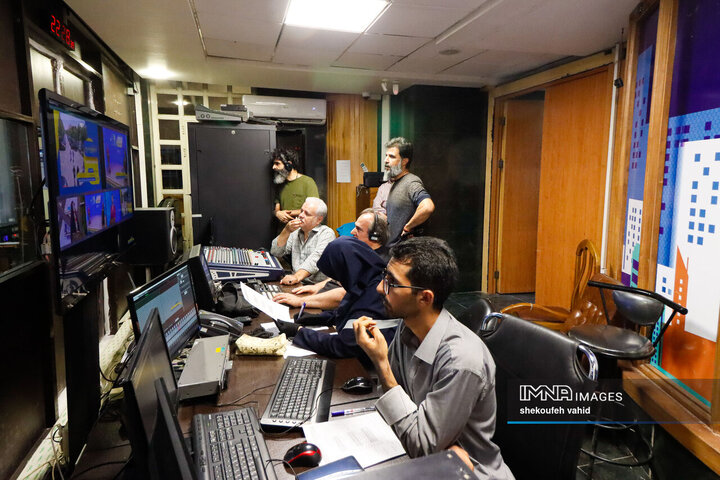 پشت صحنه برنامه تلویزیونی «اصفهان من»