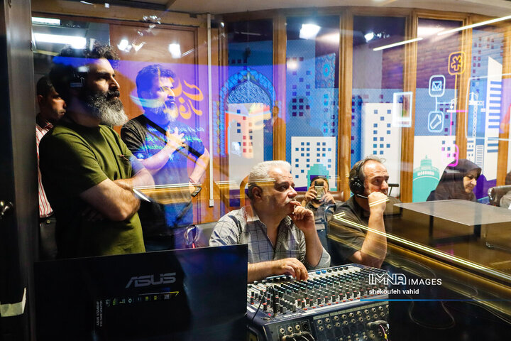 پشت صحنه برنامه تلویزیونی «اصفهان من»