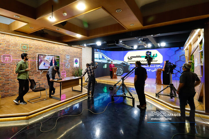 پشت صحنه برنامه تلویزیونی «اصفهان من»