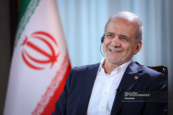 گفت‌وگوی رئیس جمهور با شبکه مرکزی تلویزیون چین