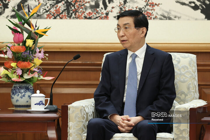 دیدار با عضو کمیته دائمی دفتر سیاسی کنگره ملی خلق چین