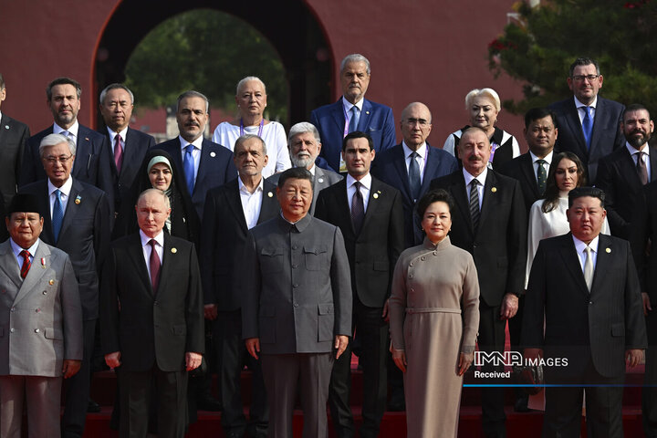 مراسم رژه نیروهای مسلح چین به مناسبت هشتادمین سال پایان جنگ جهانی