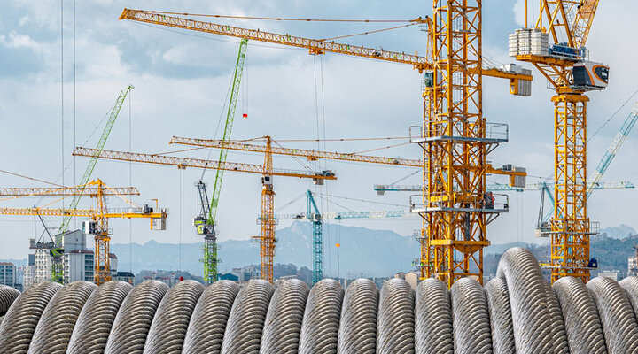 مقایسه سیم بکسل تاور کرین و جرثقیل ماشینی