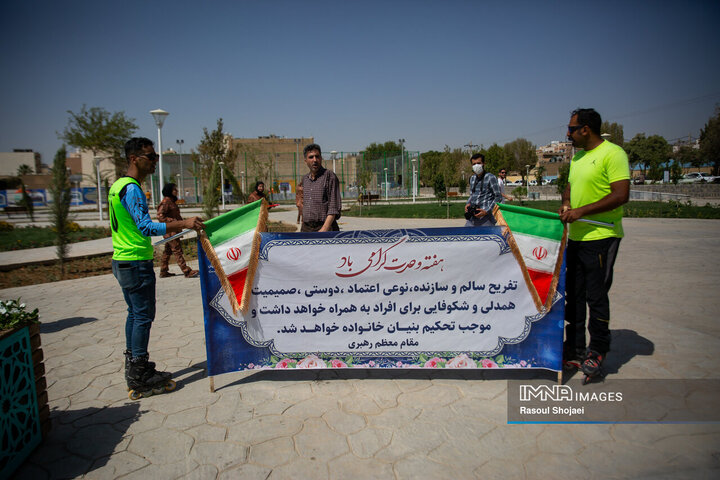 آیین بهره‌برداری از ۹۶ پروژه منطقه ۸ اصفهان