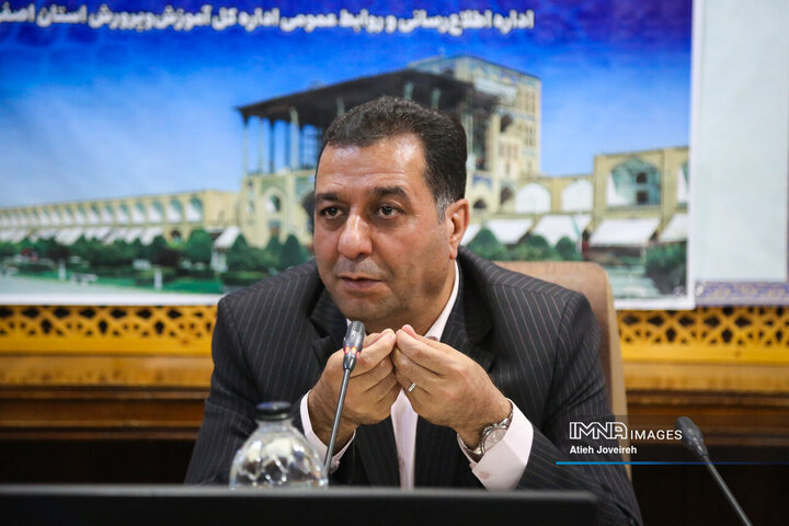 محمدرضا نظریان مدیرکل آموزش و پرورش استان اصفهان 