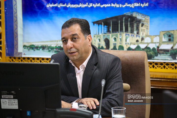 محمدرضا نظریان مدیرکل آموزش و پرورش استان اصفهان 