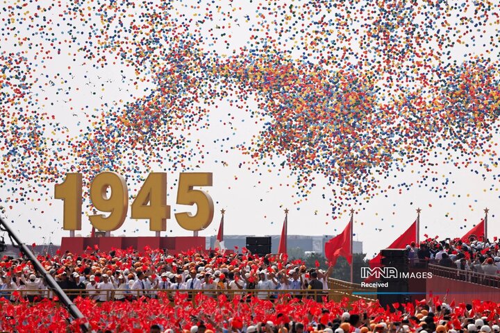 رژه ارتش چین به مناسبت هشتادمین سالگرد پیروزی در جنگ جهانی دوم