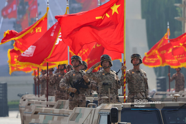 رژه ارتش چین به مناسبت هشتادمین سالگرد پیروزی در جنگ جهانی دوم