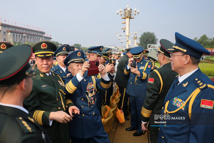 رژه ارتش چین به مناسبت هشتادمین سالگرد پیروزی در جنگ جهانی دوم