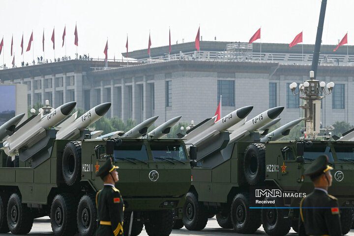 رژه ارتش چین به مناسبت هشتادمین سالگرد پیروزی در جنگ جهانی دوم