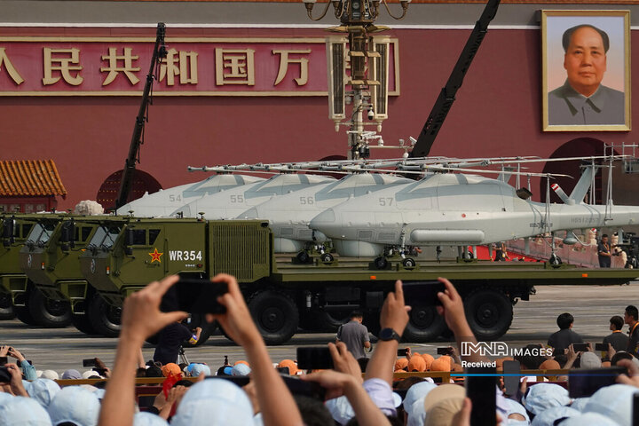 رژه ارتش چین به مناسبت هشتادمین سالگرد پیروزی در جنگ جهانی دوم