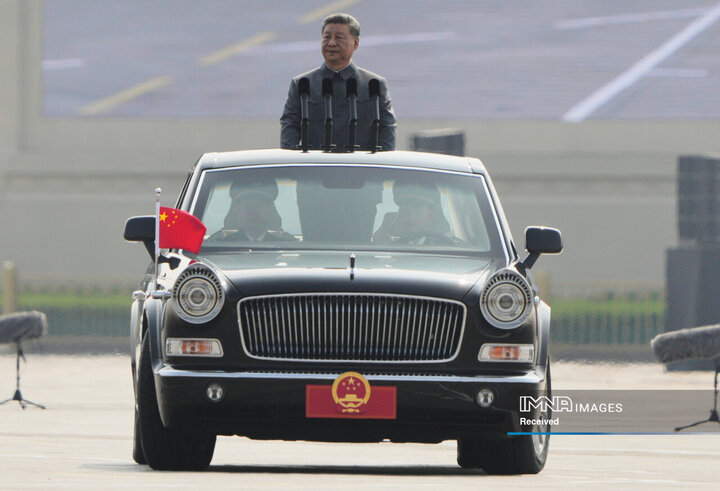 رژه ارتش چین به مناسبت هشتادمین سالگرد پیروزی در جنگ جهانی دوم