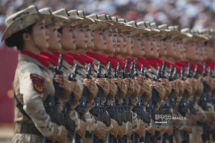 رژه ارتش چین به مناسبت هشتادمین سالگرد پیروزی در جنگ جهانی دوم