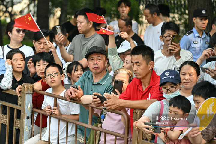 رژه ارتش چین به مناسبت هشتادمین سالگرد پیروزی در جنگ جهانی دوم